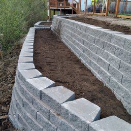 Retaining Wall Construction for Oasis Concrete LLC in Sherwood, OR