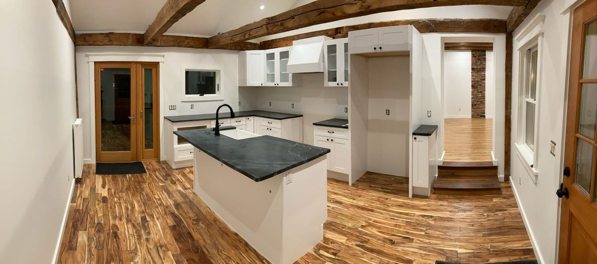 Carpentry for AA Family Construction in Lebanon, NH