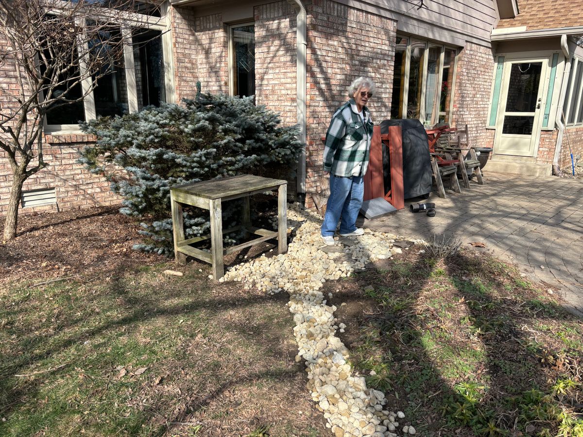 Trench/ french drains for Hoosier Water Away in Indianapolis, IN