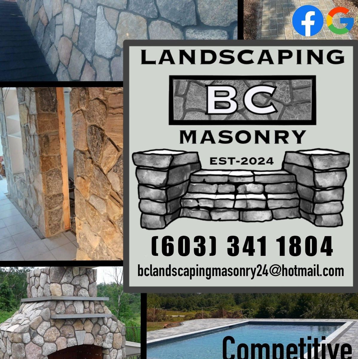Custom Stonework for BC Landscaping Masonry in Amesbury, MA