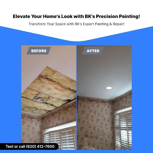 Drywall Repair for BK's Painting & Repair in Emporia, KS