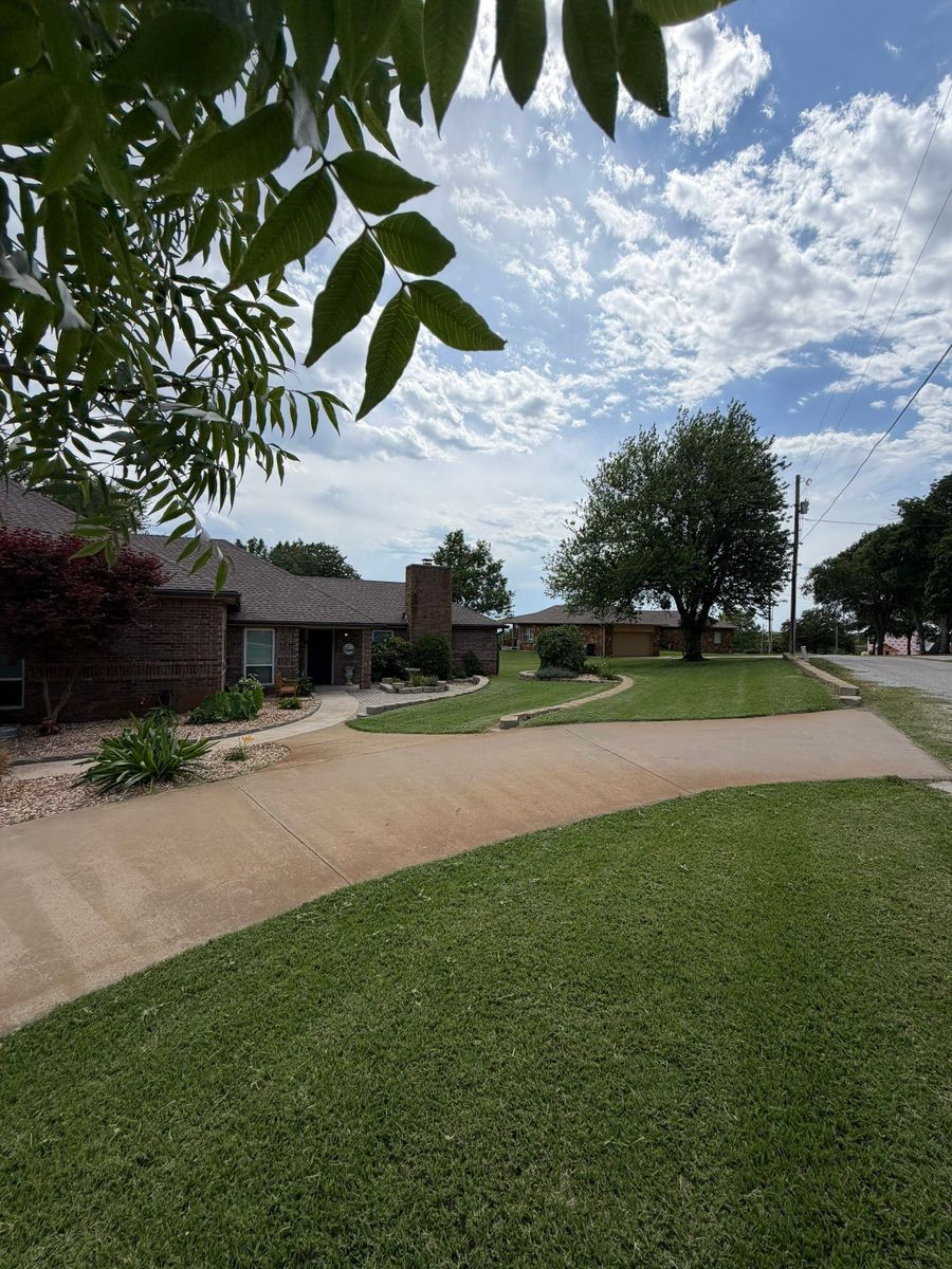 Lawn Mowing and Maintenance for HD Ground Works in Madill, OK