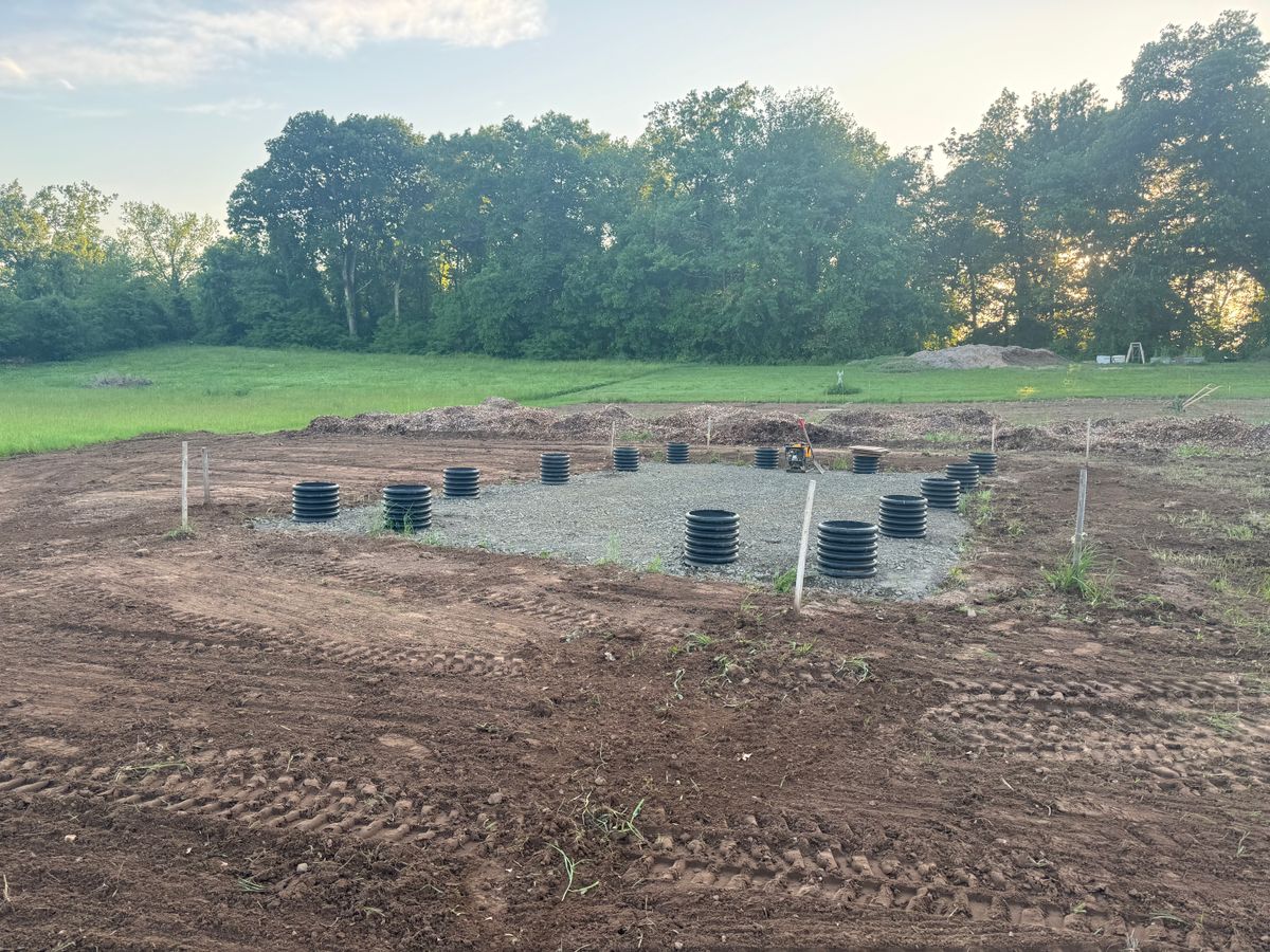 Site Work for Lennon Land Management in Suffield, CT