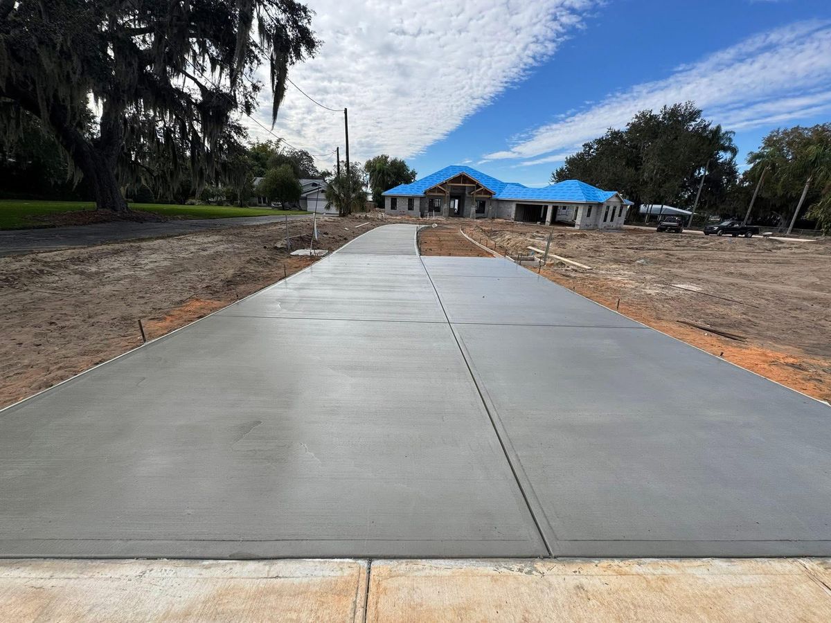 Site Preparation for All Phases Decorative Concrete in Sebring, FL