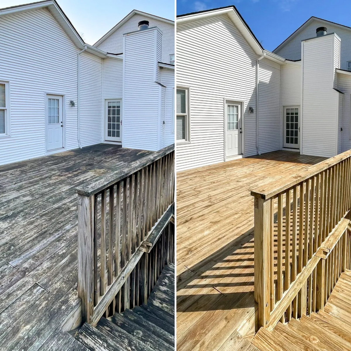 Deck and Railing Cleaning for Elite Wash LLC in Roanoke, Virginia