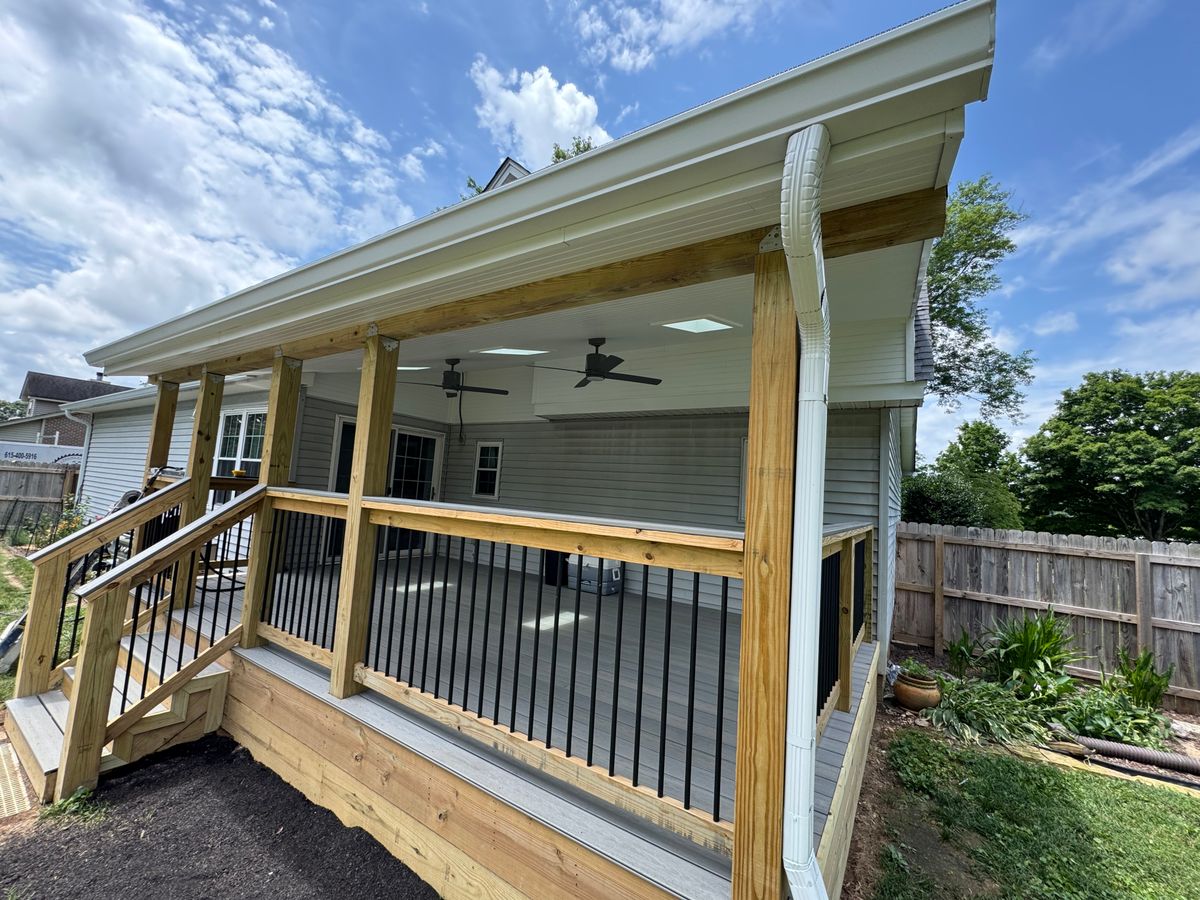 Deck & Patio Installation for Robenstine Construction in Franklin, TN