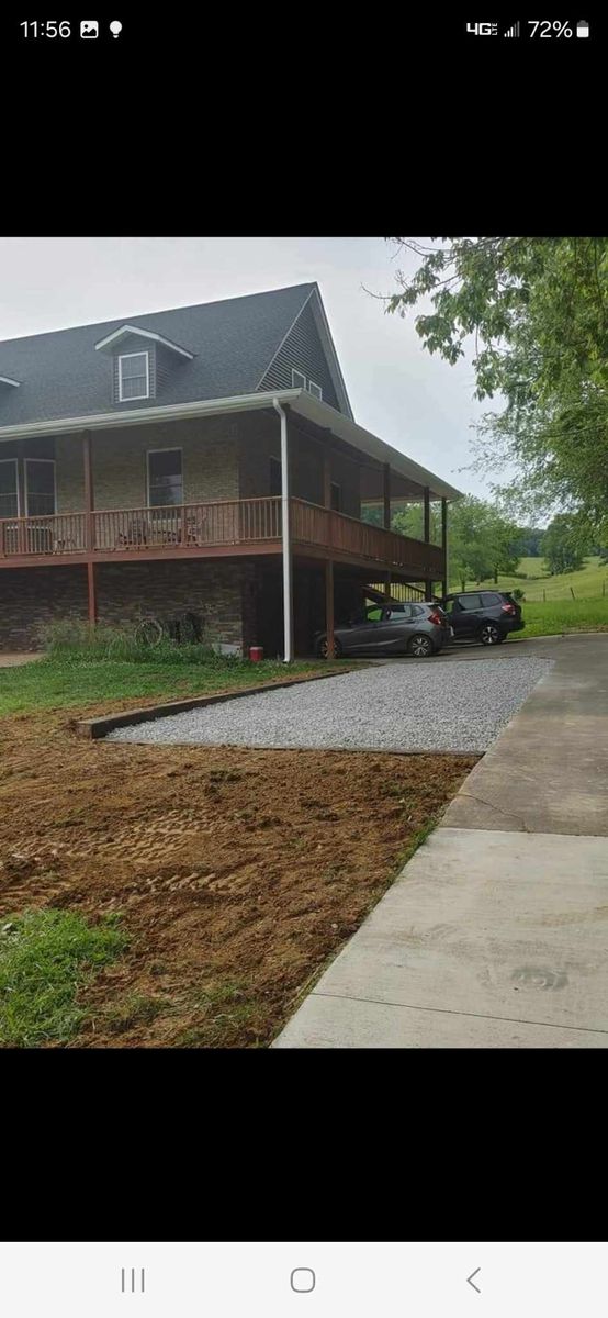 Excavation for M&L Lumber and Excavating in Jonesborough, TN