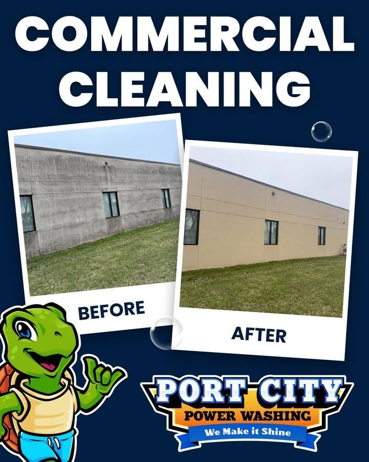 Commercial Pressure Washing for Port City Power Washing in Wilmington, NC