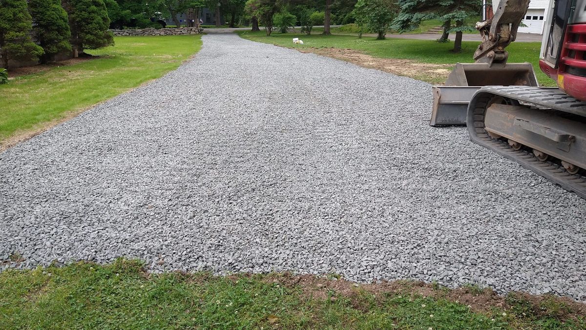Driveway Construction for Cody's Excavation and Septic in Plainville, CT