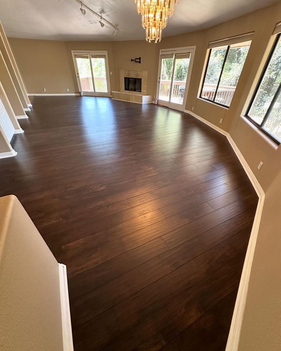 LVP Floor Install for 5A Flooring in Escondido, CA