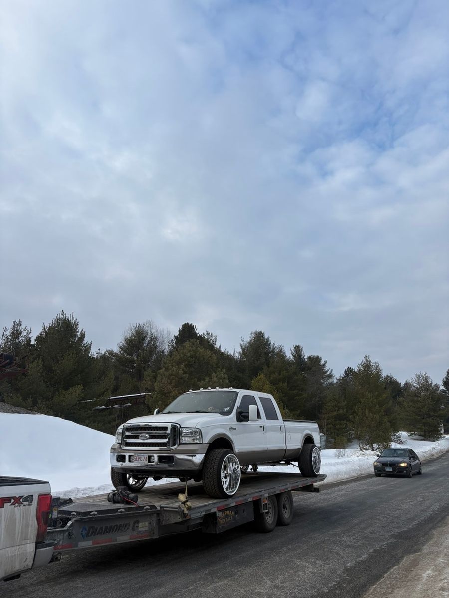 Tilt Deck Car Hauler for Chapman Rentals in Ellington, CT