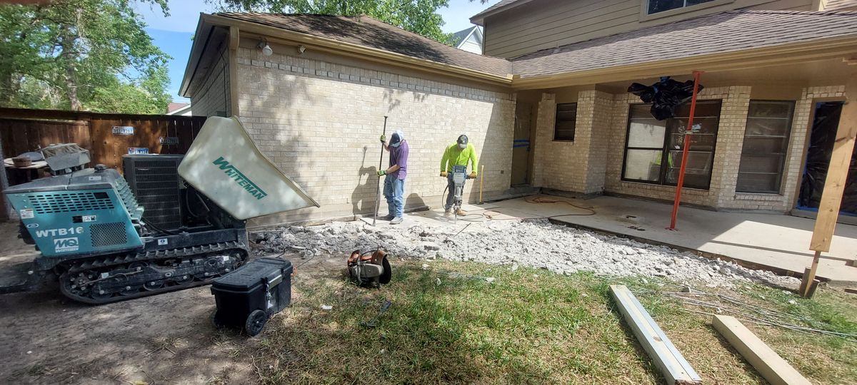 Demolitions for Slabs on Grade - Concrete Specialist in Spring, TX