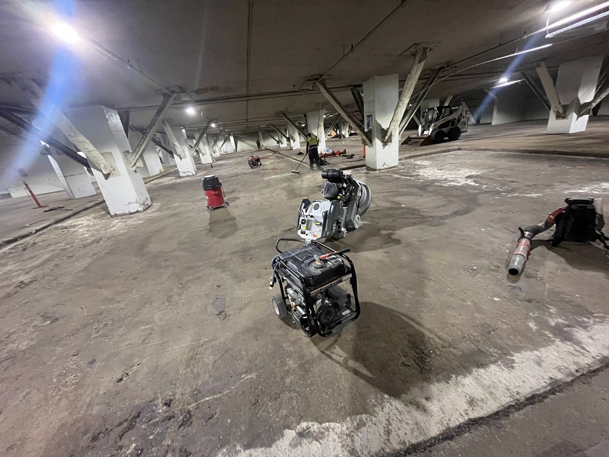 Floor Leveling and Prep for Box State Surface Prep in Denver, CO