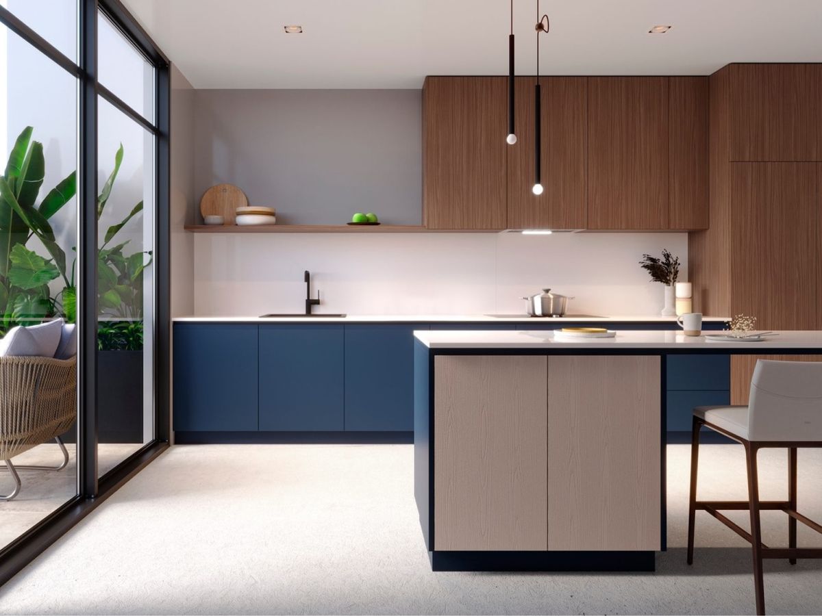 Syncron Cabinets for Cutting Edge Kitchen Cabinets LLC  in Hollis, NY
