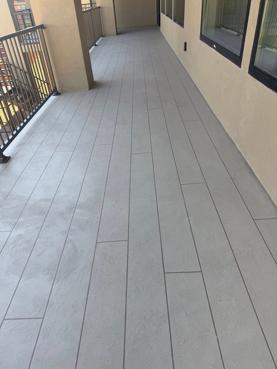 Deck Coatings for CFC Construction LLC in Hurricane, UT