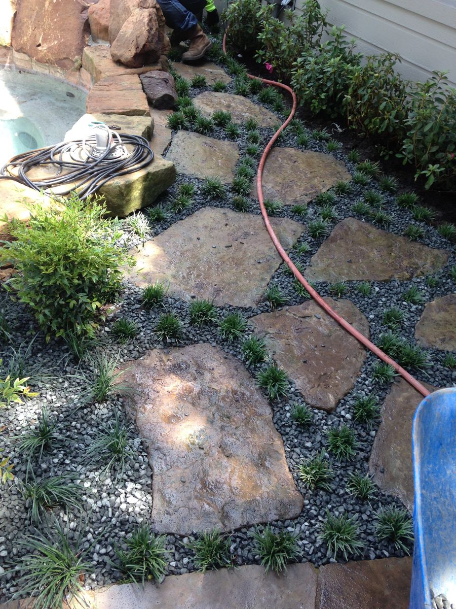 Paving for Atlas Land Design in Creekside Park, TX