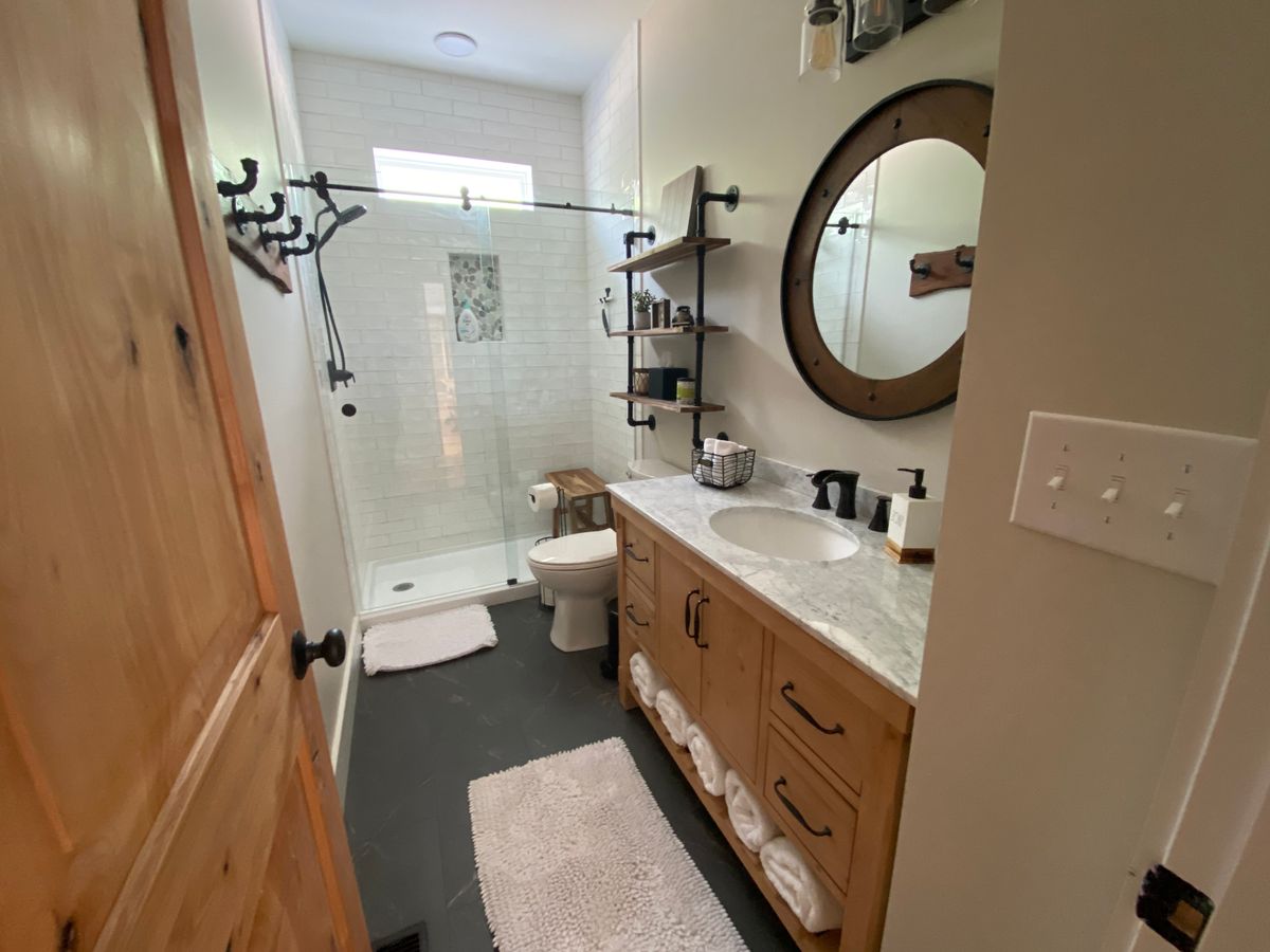 Bathroom Renovation for Rockbridge Home and Barns in Rockbridge County, VA