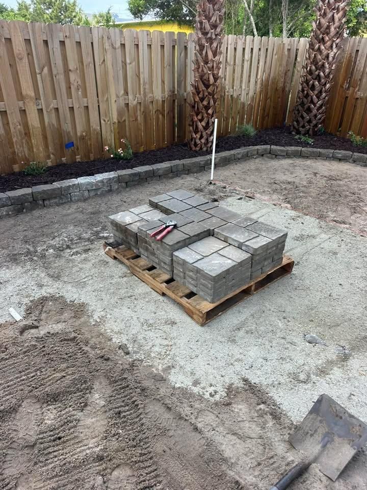 Hardscaping for Carolina Odd Jobs Inc. in Sneads Ferry, NC