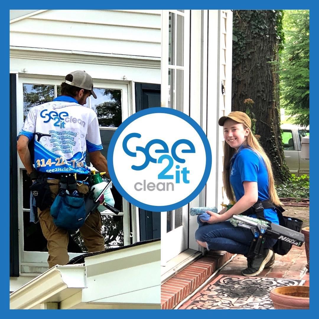 Commercial Window Cleaning for See2it Clean in St Louis, MO