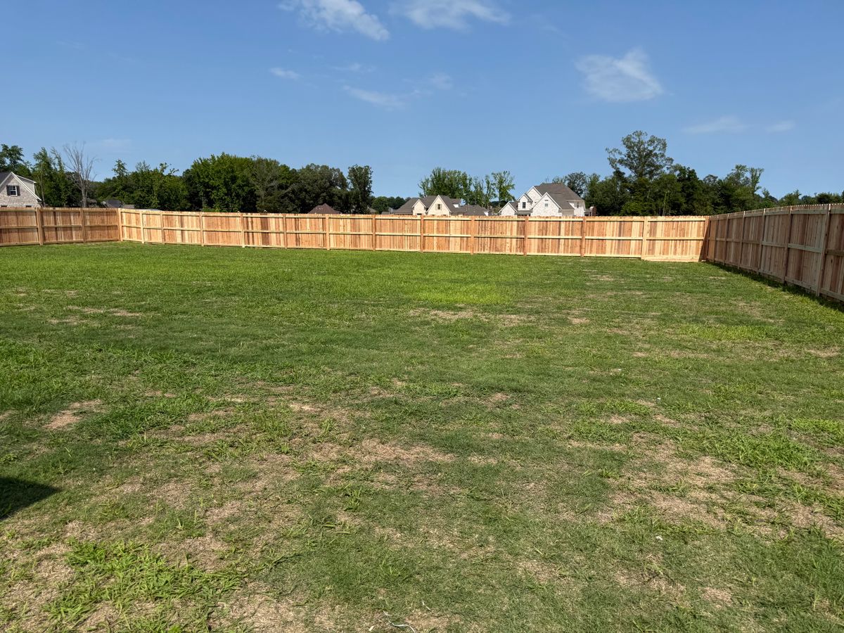 Fence Installation for Manning Fence, LLC in Hernando, MS