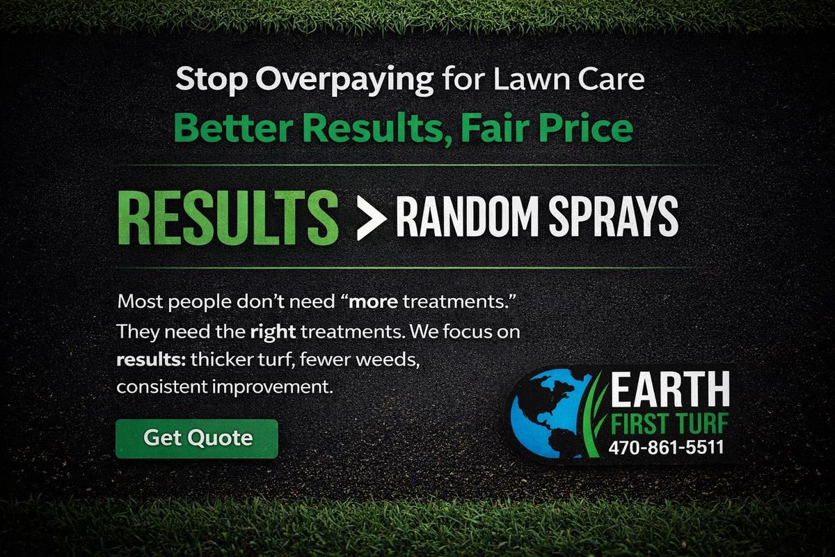 Growth Regulators for Earth First Turf, LLC in Cherokee County, GA