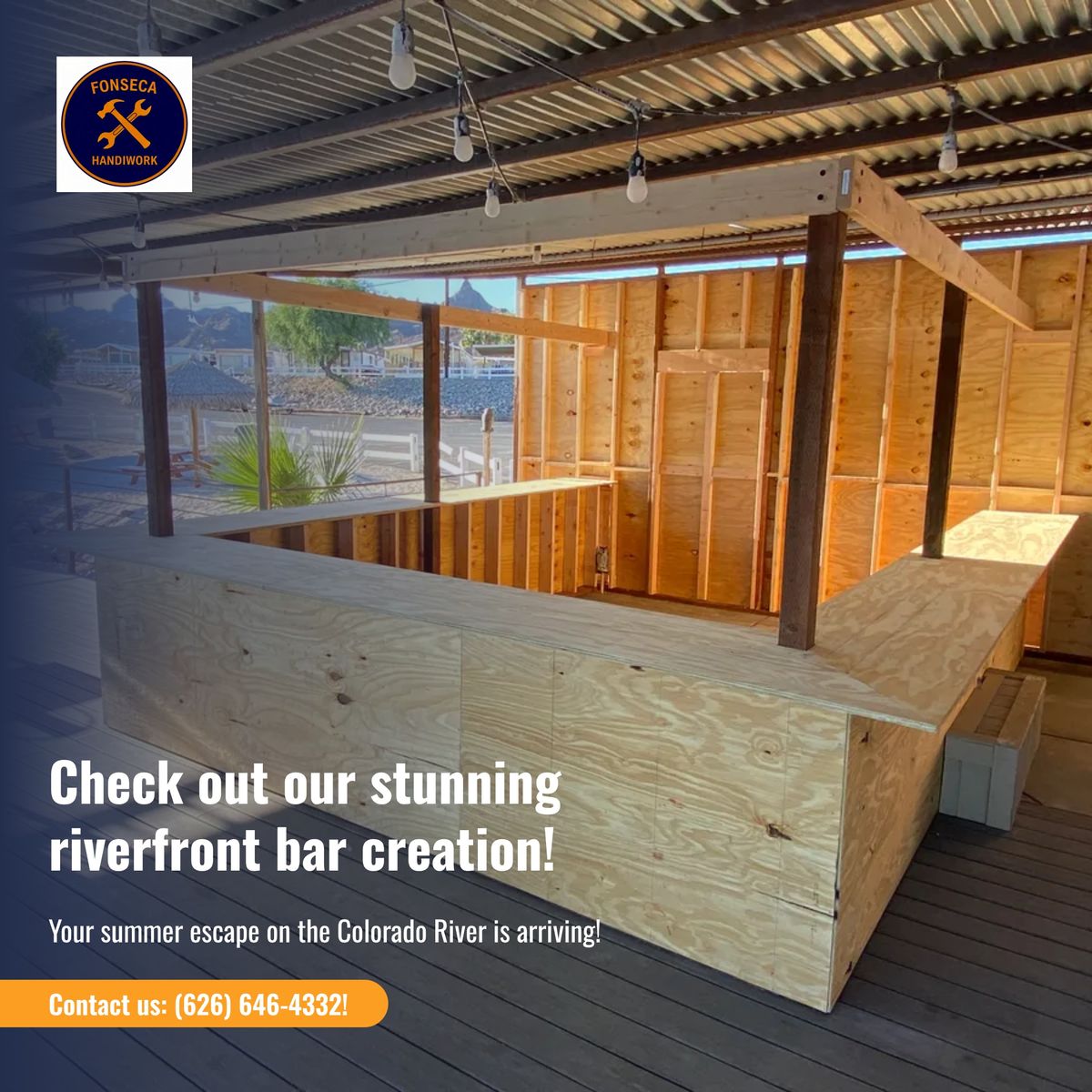 Carpentry for Fonseca Handiwork in La Puente, CA