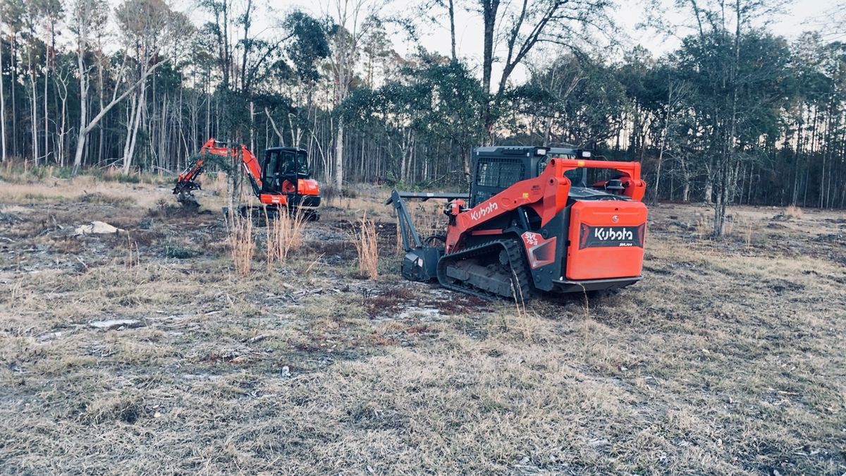 Forestry Mulching for T&S Land Management Services in Effingham County, GA