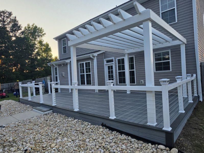 Deck & Patio Installation for Coastal Charm Remodeling in Swansboro, NC