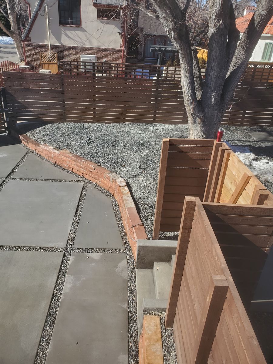 Retaining Wall Construction for JS Landscaping Colorado in Denver, CO