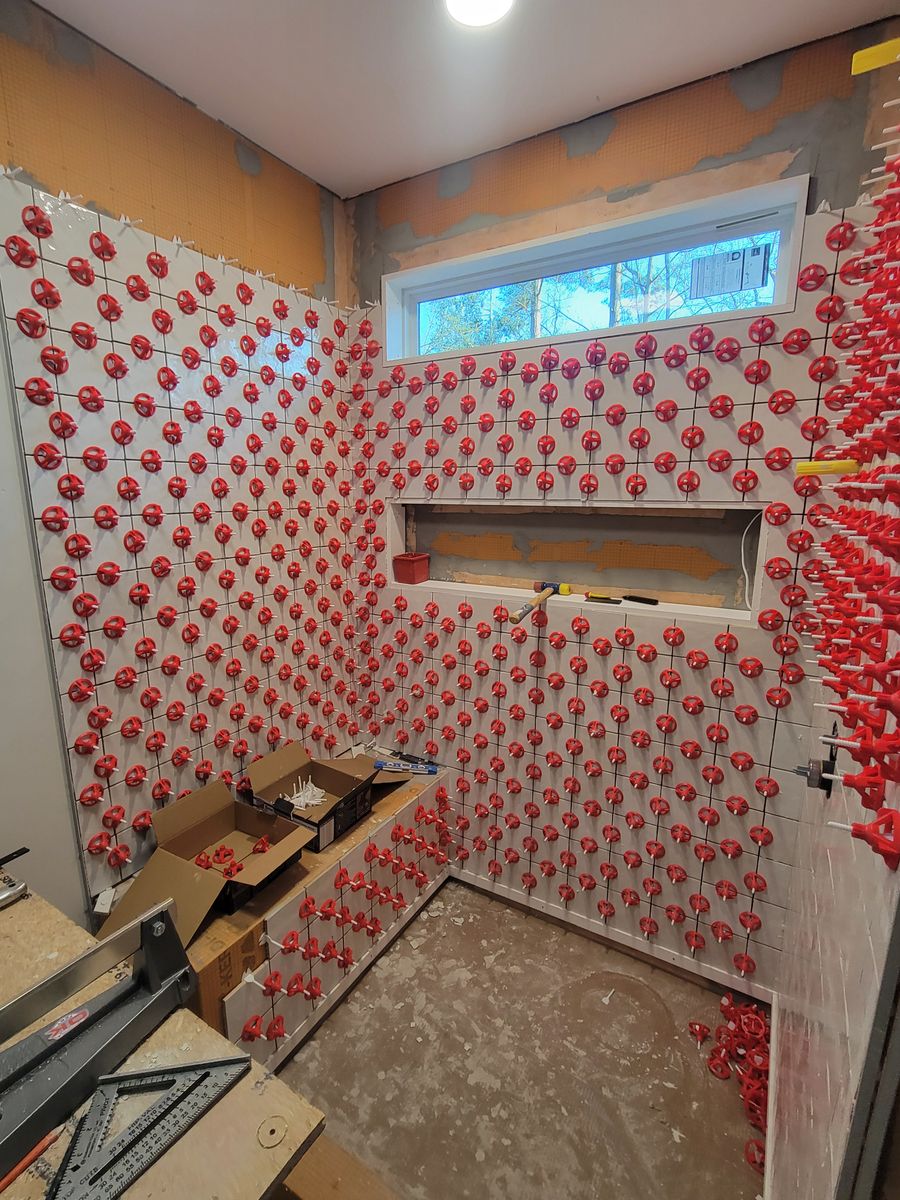 Tile Installation for GVL Renovations in Greenville, SC