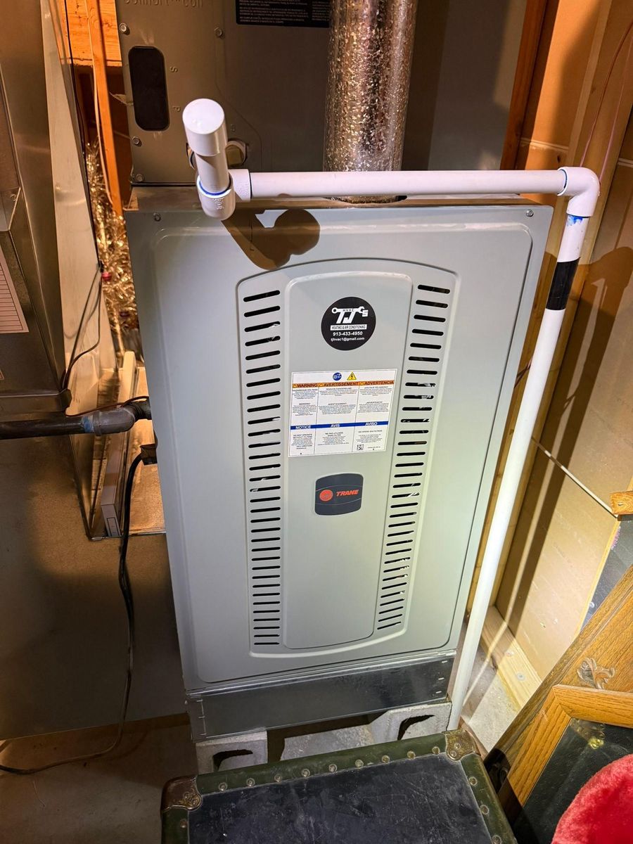 Installation of HVAC Systems for TJS HVAC Services in Olathe, KS