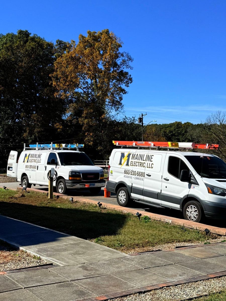 Wiring and Rewiring for Mainline Electric LLC in Windham County, CT