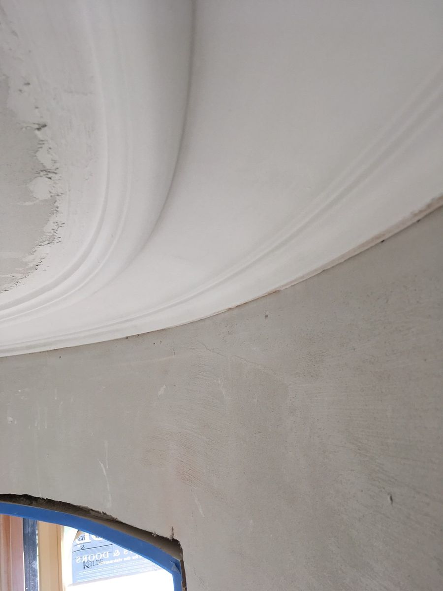 Antique Plaster Finish for Eugene Zordan & Sons, LLC in Torrington, CT