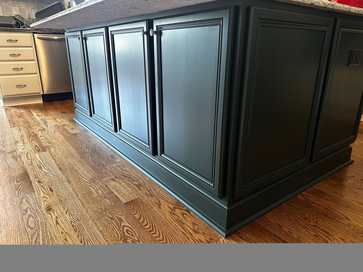 Kitchen and Cabinet Refinishing for Paintway to Heaven in Raleigh, NC