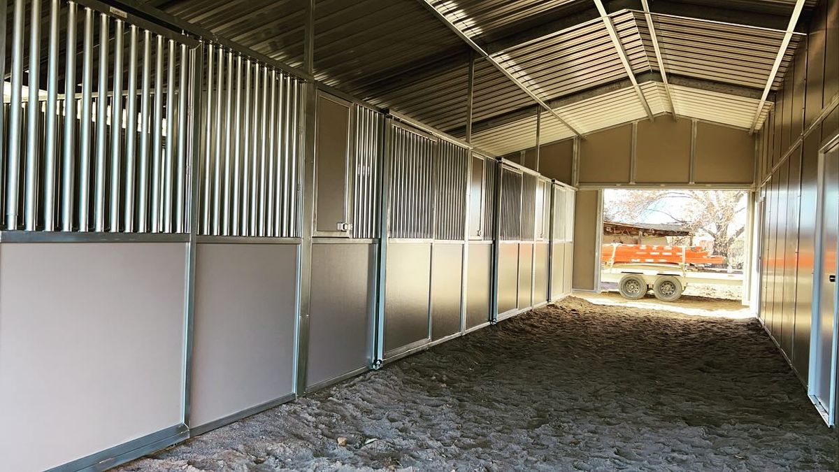 Horse Barns for Shetler’s Excel Construction in Hickory, NC