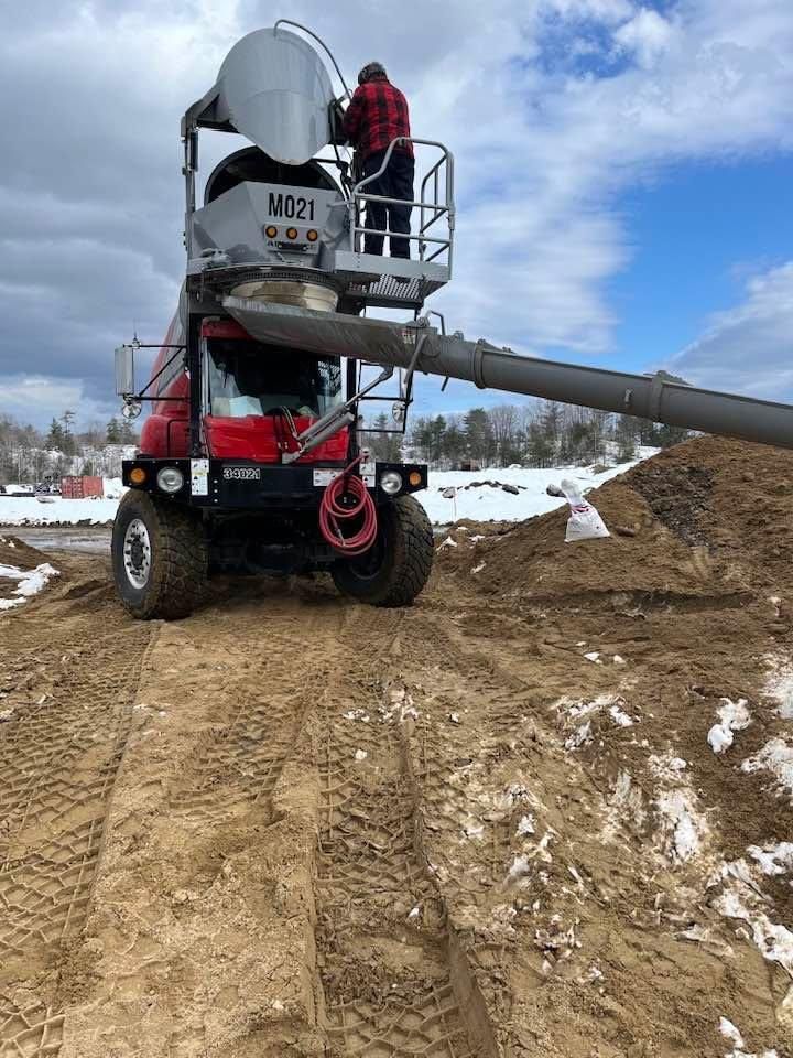 Concrete for Custom Concrete of Maine in Biddeford, ME