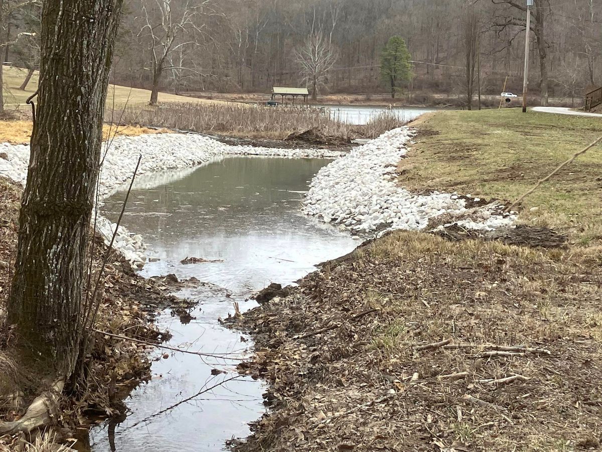 Trenching for Kidd Excavating LLC in West Liberty, KY