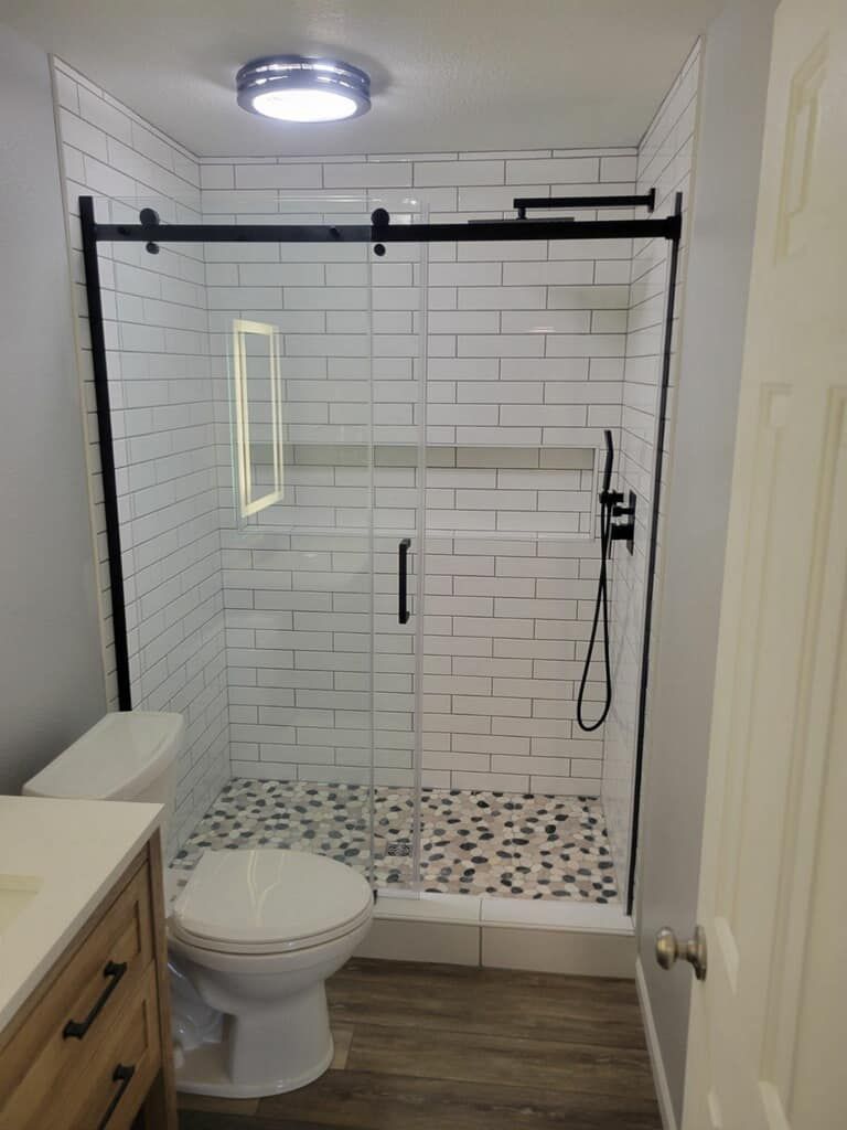 Bathroom Renovation for JB Decks & Remodeling in Kansas City, MO