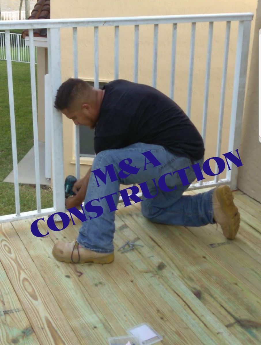 Deck & Patio Installation for M&A Construction in Southwest Ranches, FL