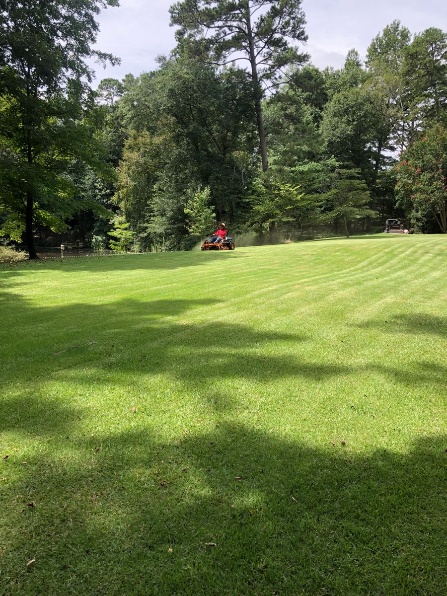 Mowing for JC Lawn Care and Landscaping in Athens, GA