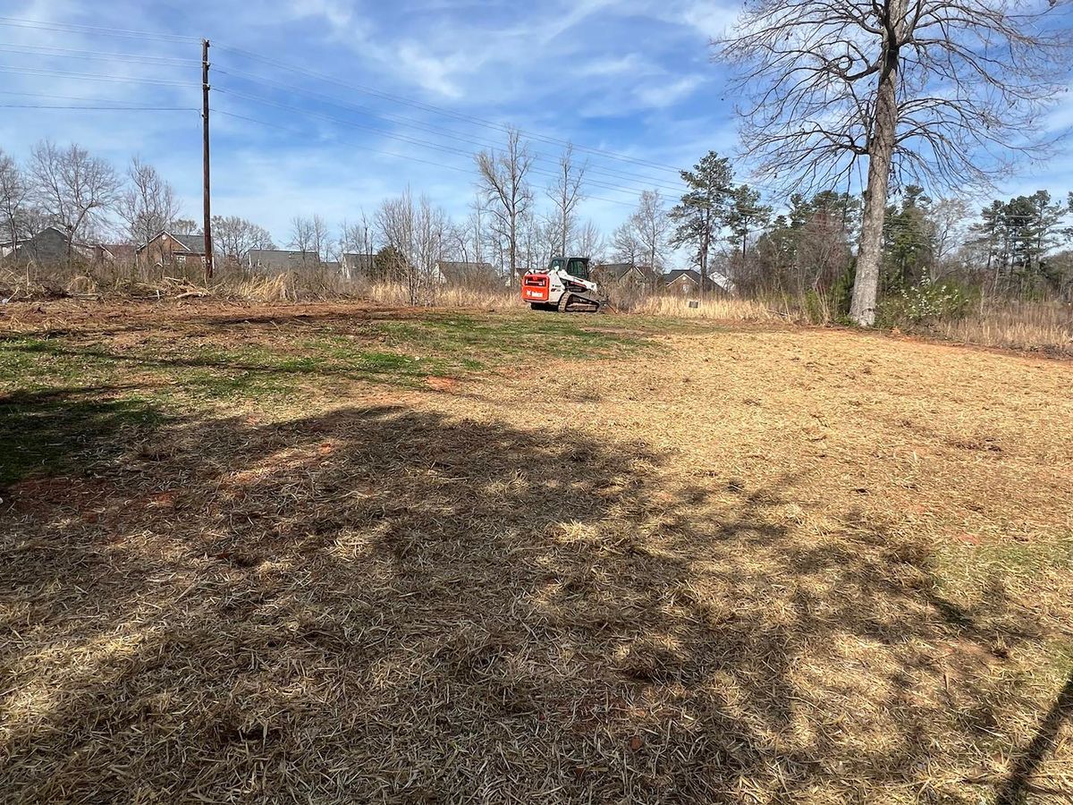 Land Clearing for Seay’s Septic in Inman, SC