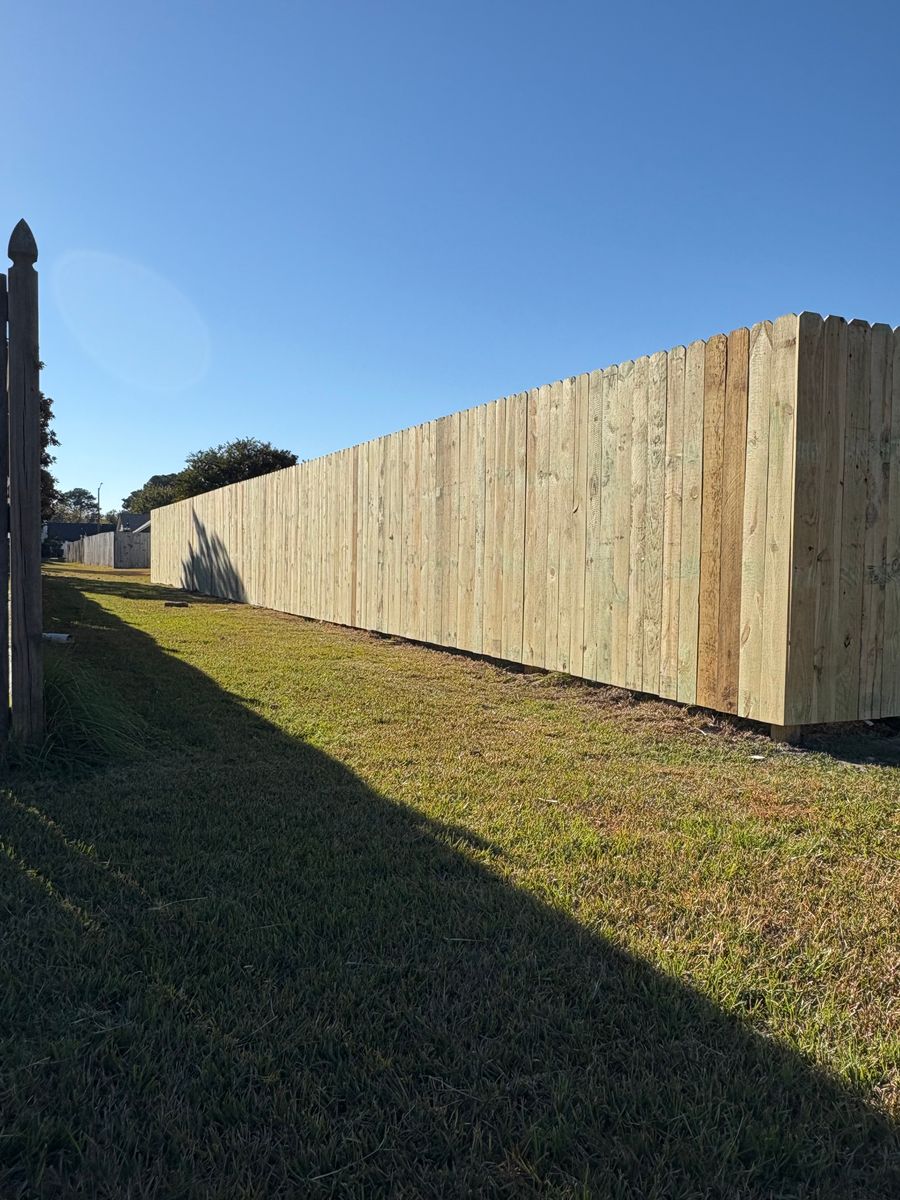 Fence Installation for TG Fencing LLC in Farmville, NC
