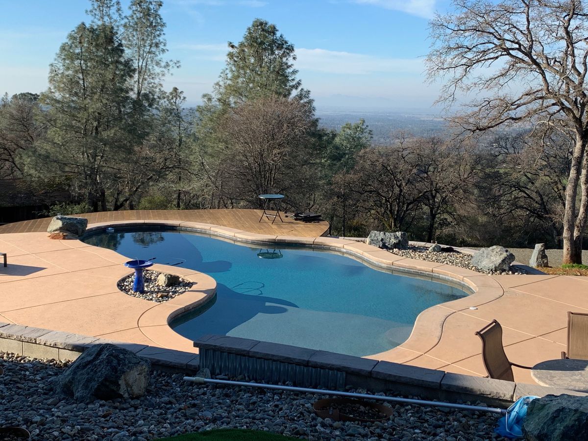 Custom Pool Construction for Western Pools Inc in Marysville, CA