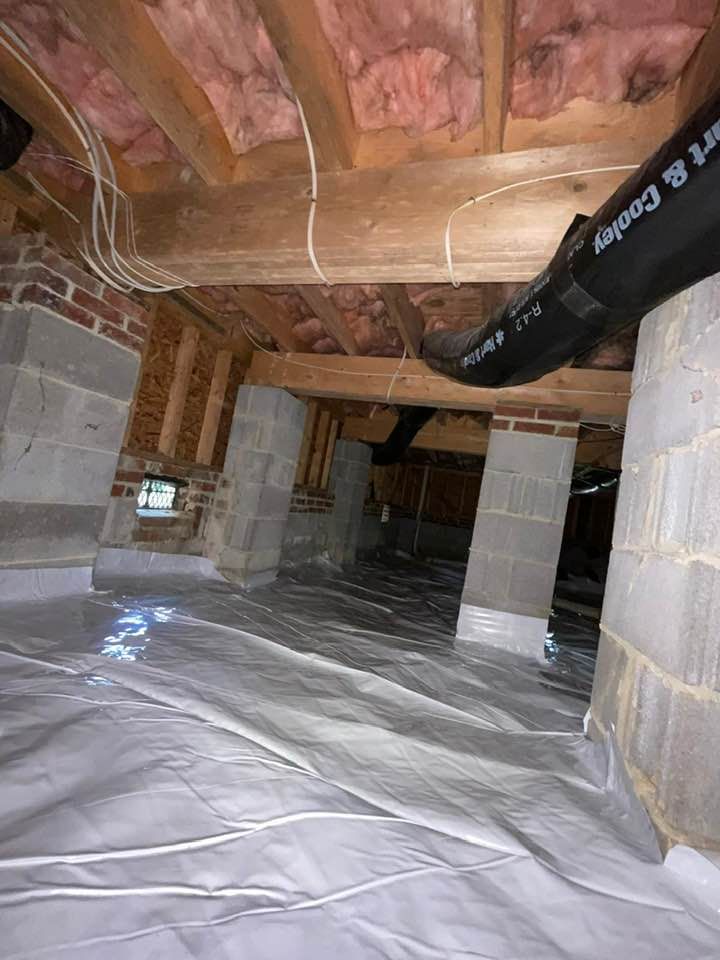 Insulation Repair for Vazquez Crawlspace Services LLC in Durham, NC