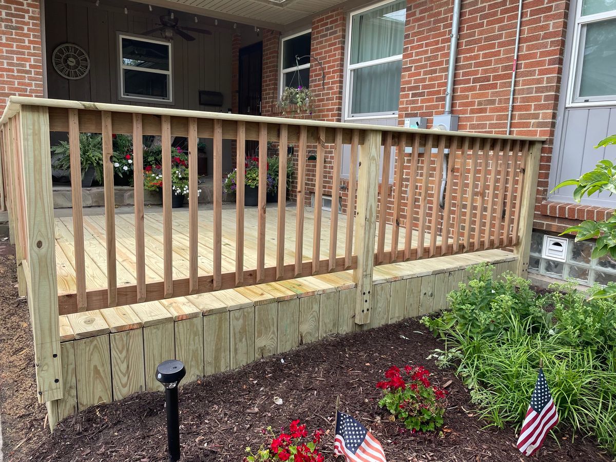 Deck & Patio Installation for HI-Quality Building & Design in Washtenaw County, MI