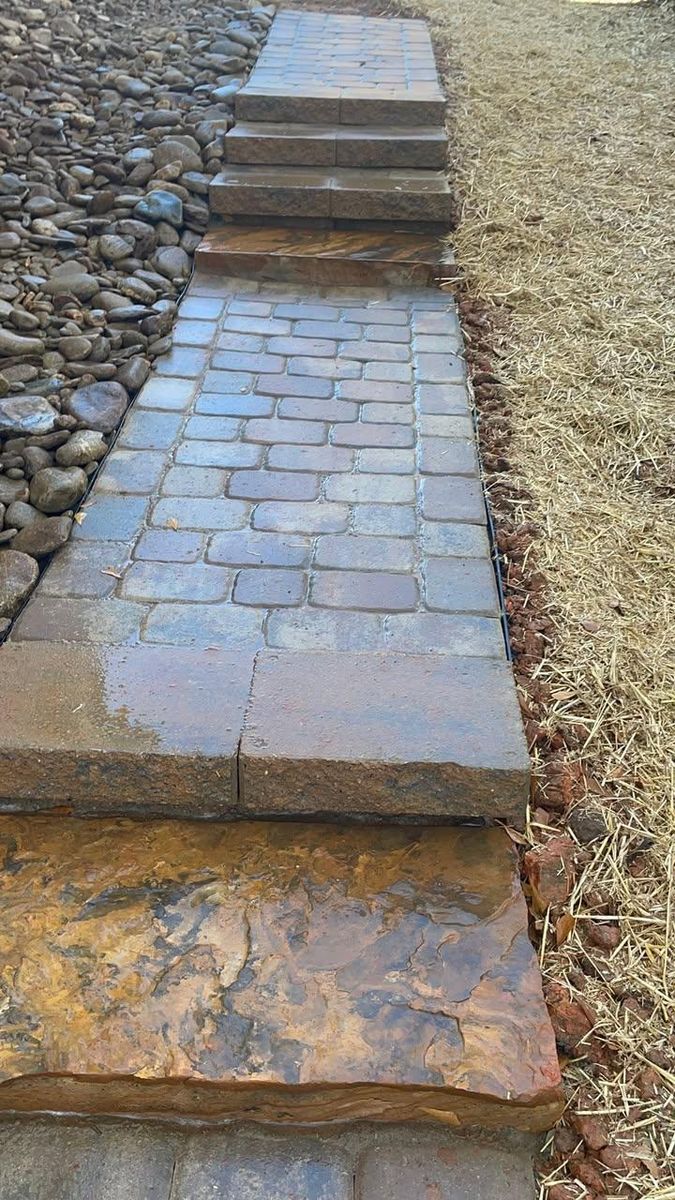 Hardscape Installation for J’s Developers LLC Welding and Landscaping in Monroe, NC
