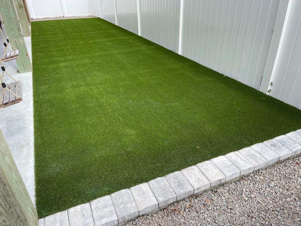 Synthetic Turf for Bianchi Construction Company Inc in Southport, NC