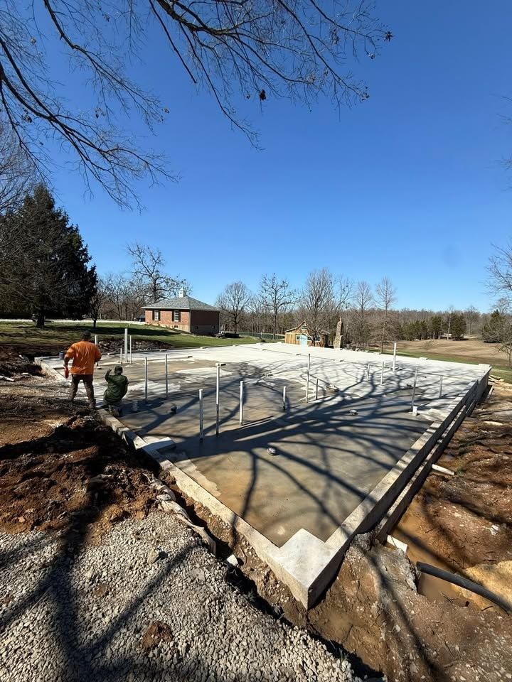 Concrete Slab Construction for Buckel Concrete in New Albany, IN