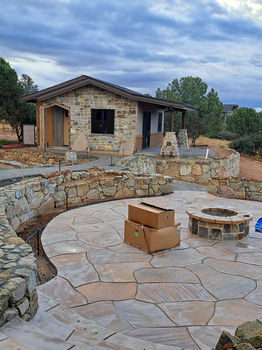 Patio Design & Construction for Exquisite Techniques Construction LLC in Prescott, AZ