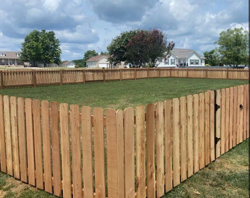 Fence Installation for B&J Fencing in Harviell, MO